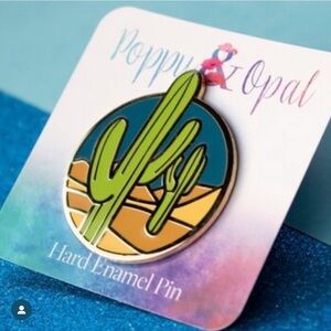 Saguaro Cactus Hard Enamel Pin